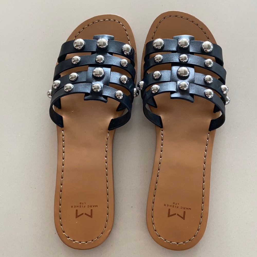 Beautiful Marc fisher studded sandals